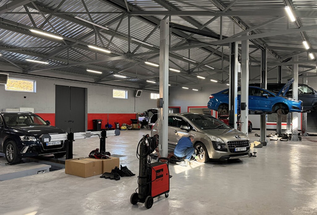 Professionelle Autowerkstatt